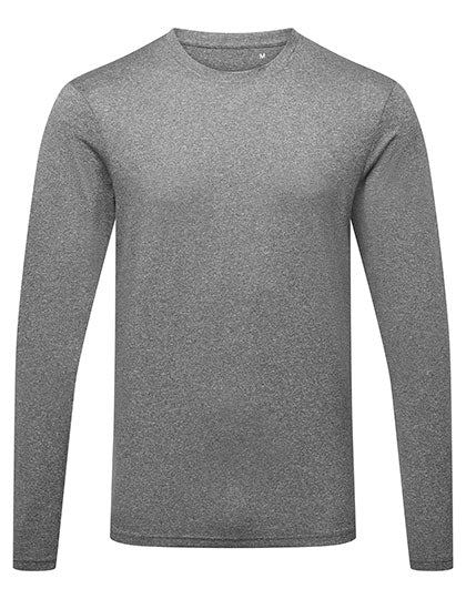 TriDri® - Men´s Long Sleeve Performance T-Shirt - Black Melange