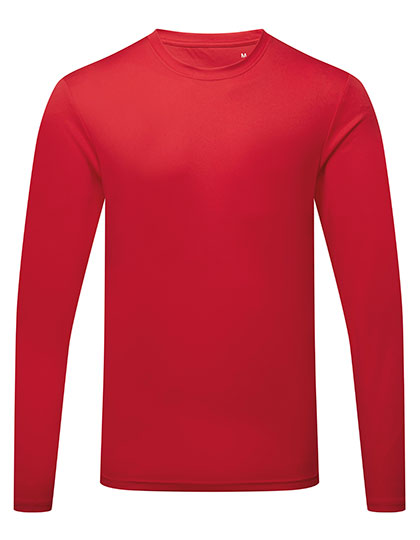 TriDri® - Men´s Long Sleeve Performance T-Shirt - Fire Red