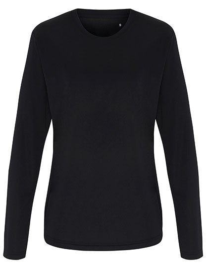 TriDri - Performance Dames Longsleeve T-Shirt - Black