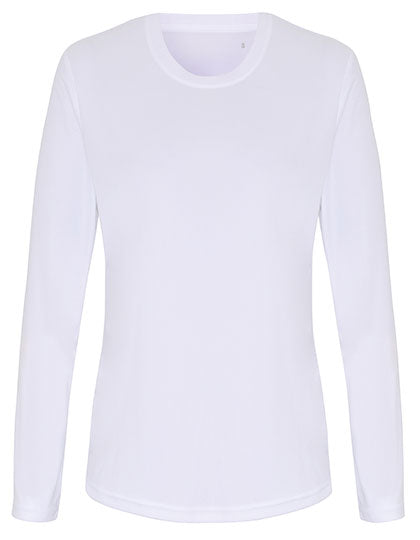 TriDri - Performance Dames Longsleeve T-Shirt - White