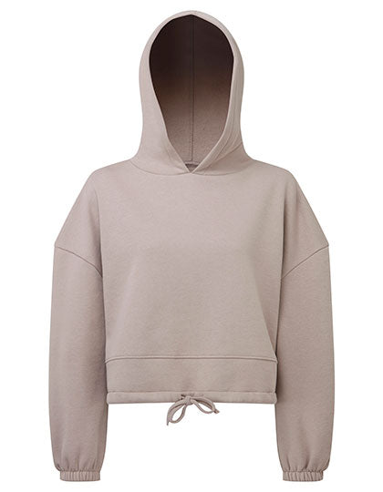 TriDri® - Women´s Cropped Oversize Hoodie - Stone