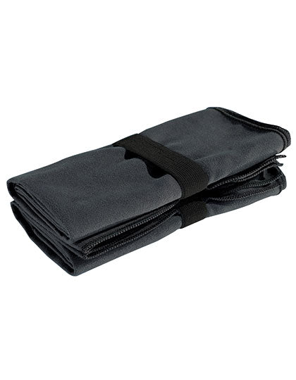 TriDri - Fitness Microfibre  Quick Dry Handdoek - Charcoal