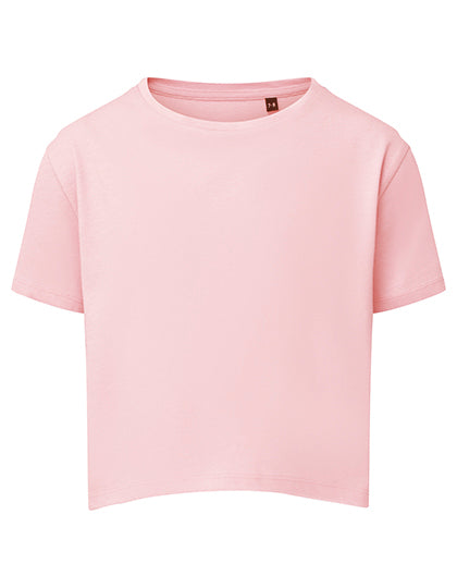 TriDri - Boxy Meiden T-Shirt - Light Pink