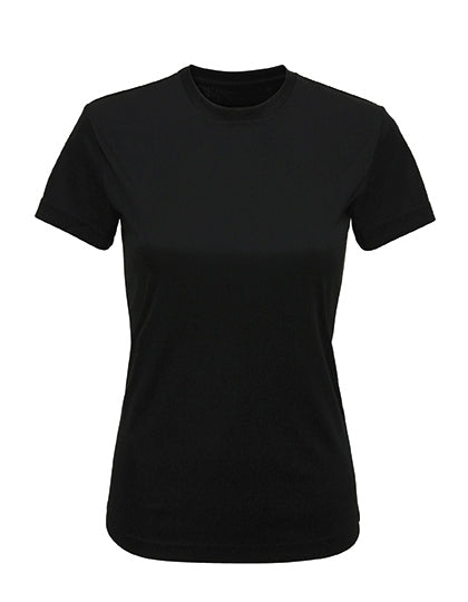 TriDri - Performance Recycled Dames T-Shirt - Black