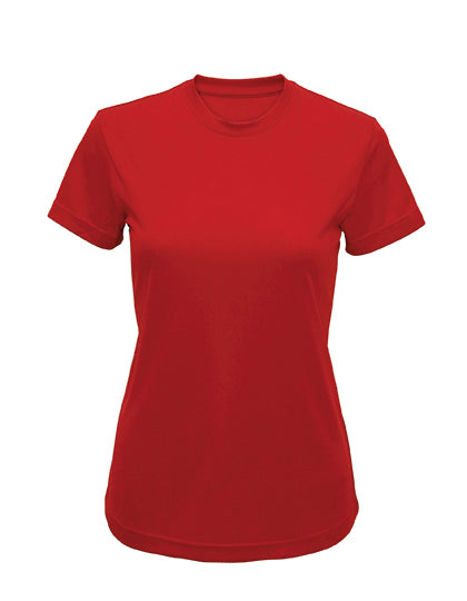 TriDri - Performance Recycled Dames T-Shirt - Fire Red