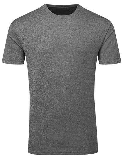 TriDri - Textured Recycled T-Shirt - Black Melange