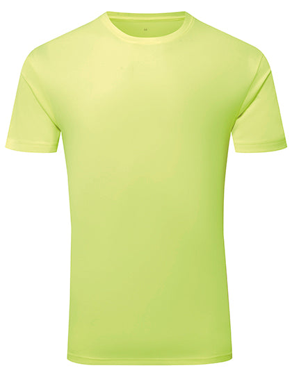 TriDri - Textured Recycled T-Shirt - Lightning Yellow