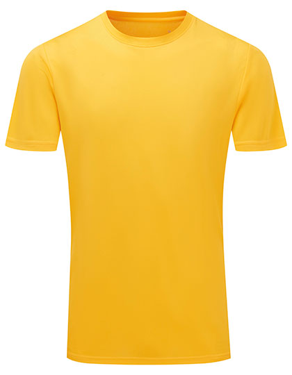 TriDri® - TriDri® Ion-Charge recycled textured tee - Sun Yellow