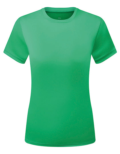 TriDri - Textured Recycled Dames T-Shirt - Bright Kelly