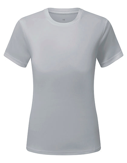 TriDri - Textured Recycled Dames T-Shirt - Cool Grey