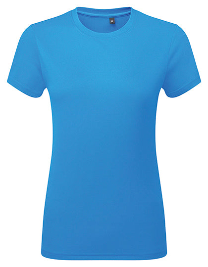 TriDri® - Women’s TriDri® Ion-Charge recycled textured tee - Sapphire