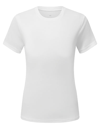 TriDri® - Women’s TriDri® Ion-Charge recycled textured tee - White