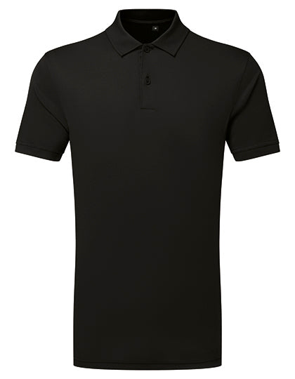 TriDri - Textured Recycled Polo - Black