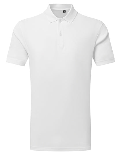 TriDri - Textured Recycled Polo - White
