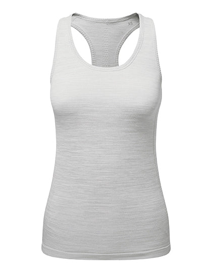 TriDri® - Recycled Seamless 3D Fit Flex Dames Tanktop - Cool Grey Melange