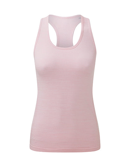TriDri® - Recycled Seamless 3D Fit Flex Dames Tanktop - Light Pink Melange