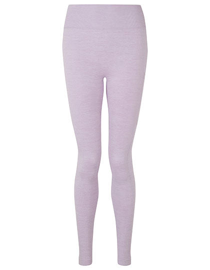 TriDri -  Seamless Recycled Dames Flex Legging - Lilac Melange