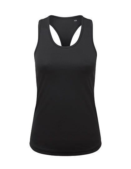 TriDri - Recycled Performance Dames Tanktop - Black