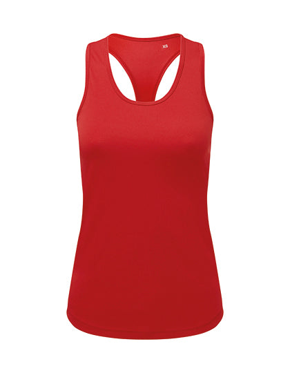 TriDri - Recycled Performance Dames Tanktop - Fire Red