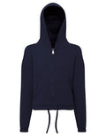 Cropped Overzised Kinder Hoodie met Rits Recycled