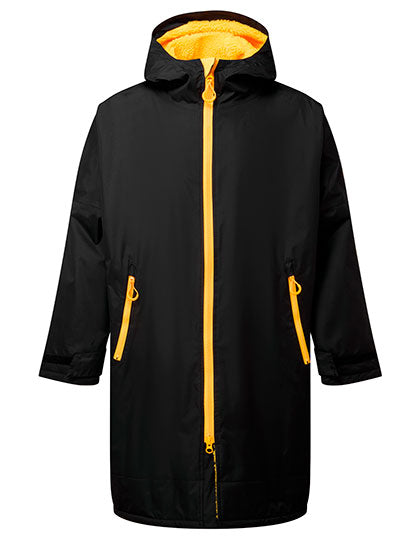 TriDri® - All Seasons Waterproof Changing Robe - Black / Sun Yellow