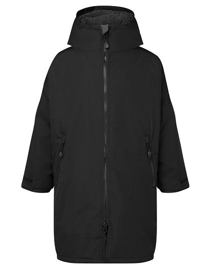 TriDri - All Wheater Kinder Changing Regenjas - Black/Charcoal