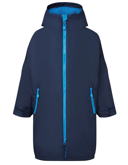 TriDri - All Wheater Kinder Changing Regenjas - Navy/Sapphire