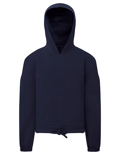 TriDri - Cropped Oversized Kinder Hoodie - Navy