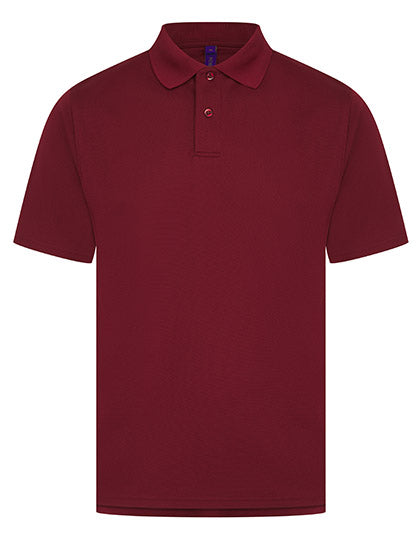 Henbury - Men´s Coolplus® Wicking Polo Shirt - Burgundy