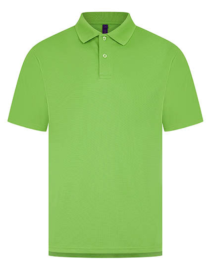 Henbury - Men´s Coolplus® Wicking Polo Shirt - Lime Green