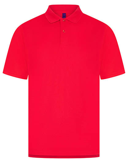 Henbury - Men´s Coolplus® Wicking Polo Shirt - Red