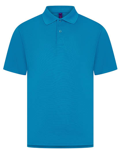 Henbury - Men´s Coolplus® Wicking Polo Shirt - Sapphire Blue