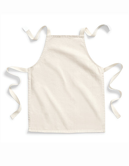 Westford Mill - Fairtrade Cotton Junior Craft Apron - Natural