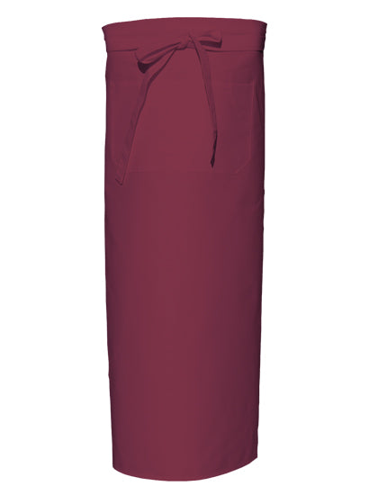 Link Kitchen Wear - Bistro Apron XL With Front Pocket - Bordeaux
