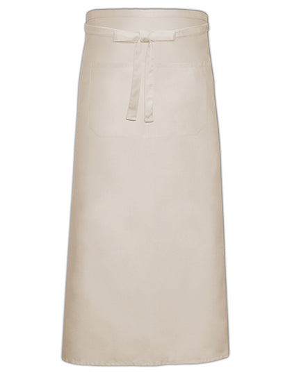 Link Kitchen Wear - Bistro Apron XL With Front Pocket - Natural (ca. Pantone 7499)