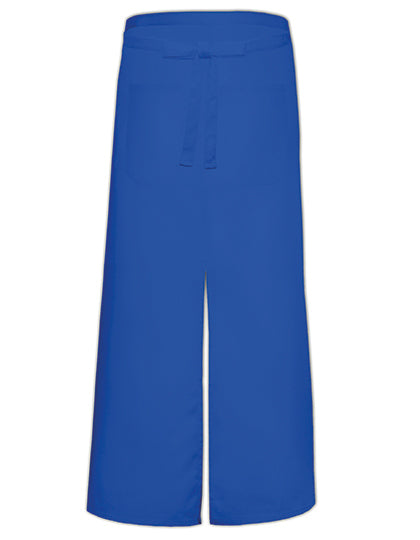 Link Kitchen Wear - Bistro Apron With Split And Front Pocket - Royal