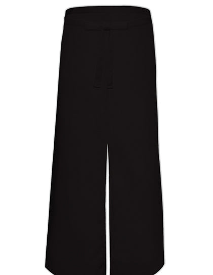 Link Kitchen Wear - Bistro Apron With Split - Black