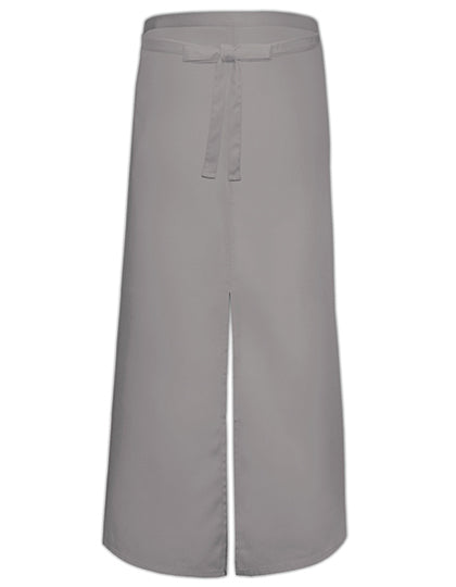 Link Kitchen Wear - Bistro Apron With Split - Mouse Grey
