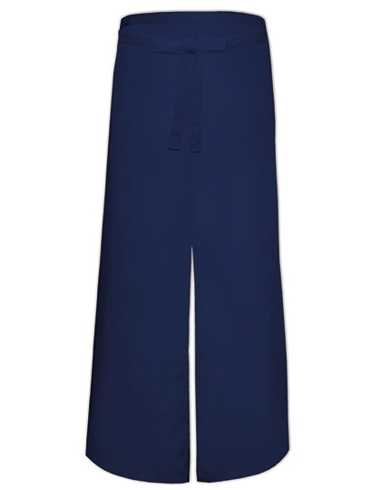 Link Kitchen Wear - Bistro Apron With Split - Navy