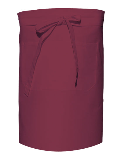 Link Kitchen Wear - Baker´s Apron With Pocket - Bordeaux