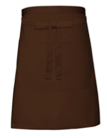Link Kitchen Wear - Baker´s Apron With Pocket - Brown