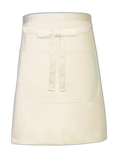 Link Kitchen Wear - Baker´s Apron With Pocket - Natural (ca. Pantone 7499)