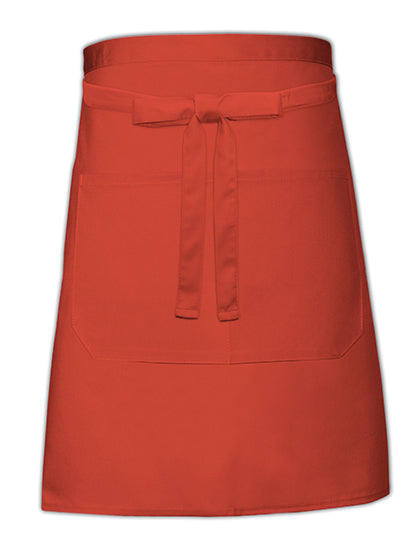Link Kitchen Wear - Baker´s Apron With Pocket - Terracotta (ca. Pantone 4840)