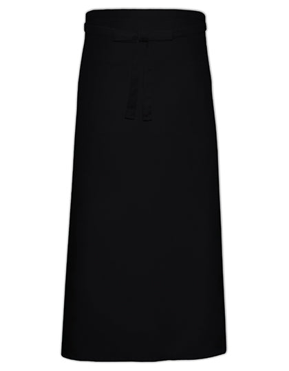 Link Kitchen Wear - Bistro Apron With Front Pocket - Black