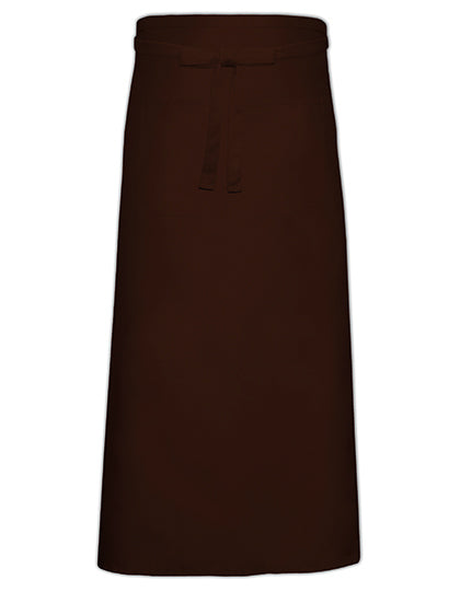 Link Kitchen Wear - Bistro Apron With Front Pocket - Brown