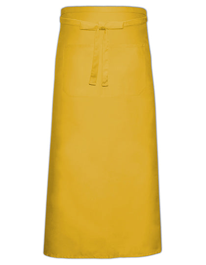 Link Kitchen Wear - Bistro Apron With Front Pocket - Yellow