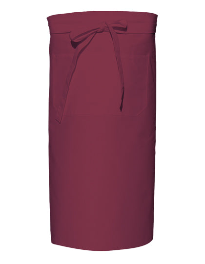 Link Kitchen Wear - Cook´s Apron With Pocket - Bordeaux