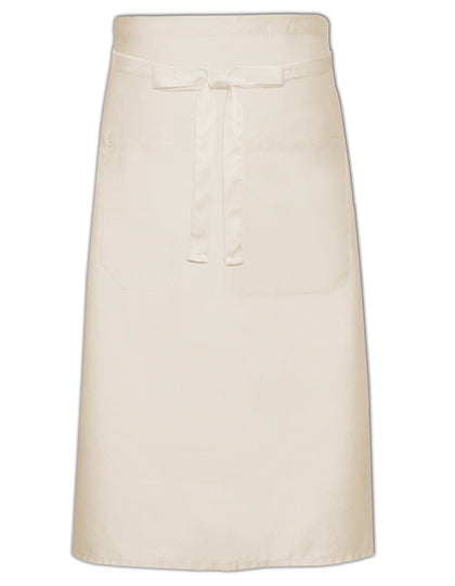 Link Kitchen Wear - Cook´s Apron With Pocket - Natural (ca. Pantone 7499)