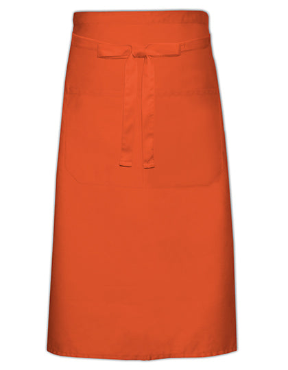 Link Kitchen Wear - Cook´s Apron With Pocket - Orange