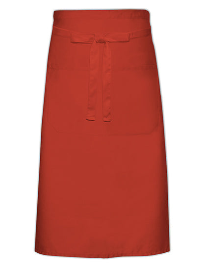 Link Kitchen Wear - Cook´s Apron With Pocket - Terracotta (ca. Pantone 4840)